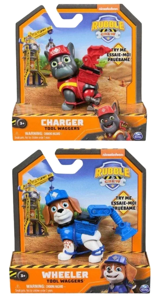 Rubble and Crew Wheeler Tool Action Figure Assorted