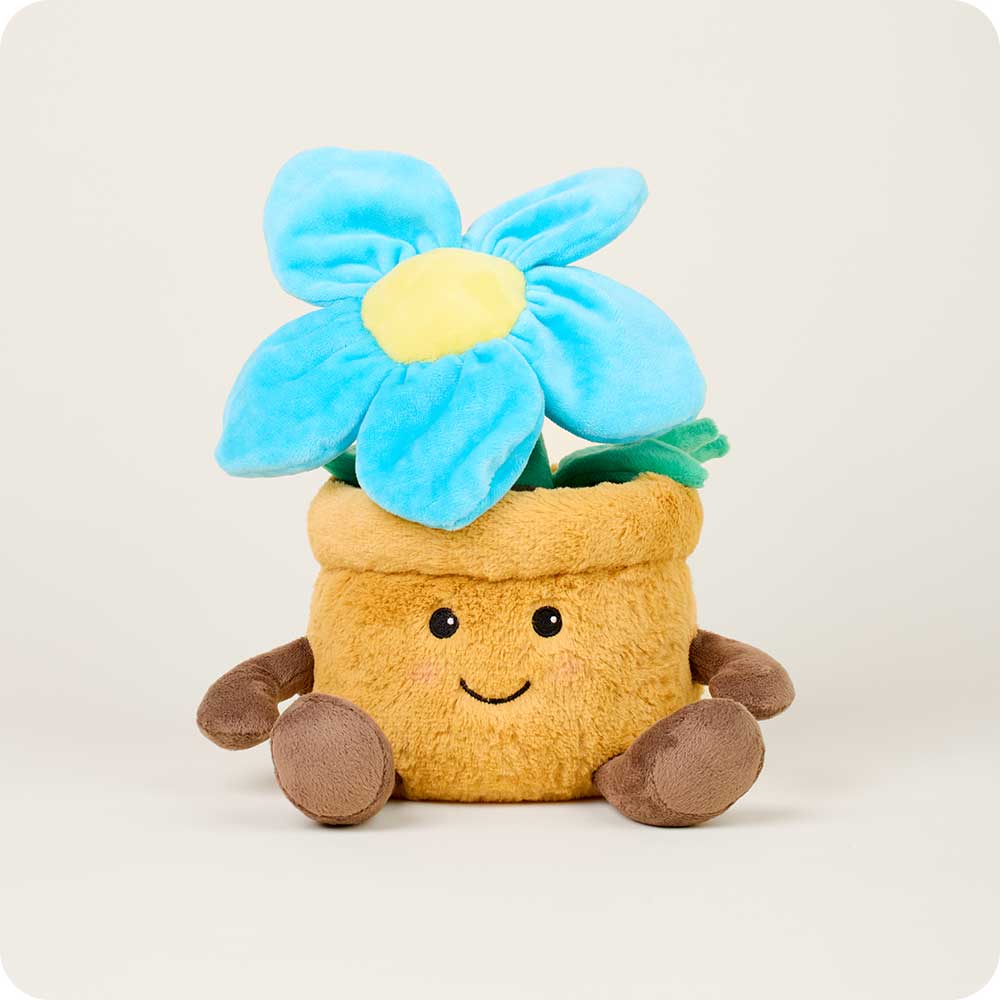 Warmies Blue Flower Pot (Regular)