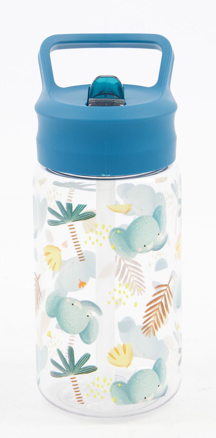 Sassi: Chewy the Elephant 400ml Tritan Water Bottle
