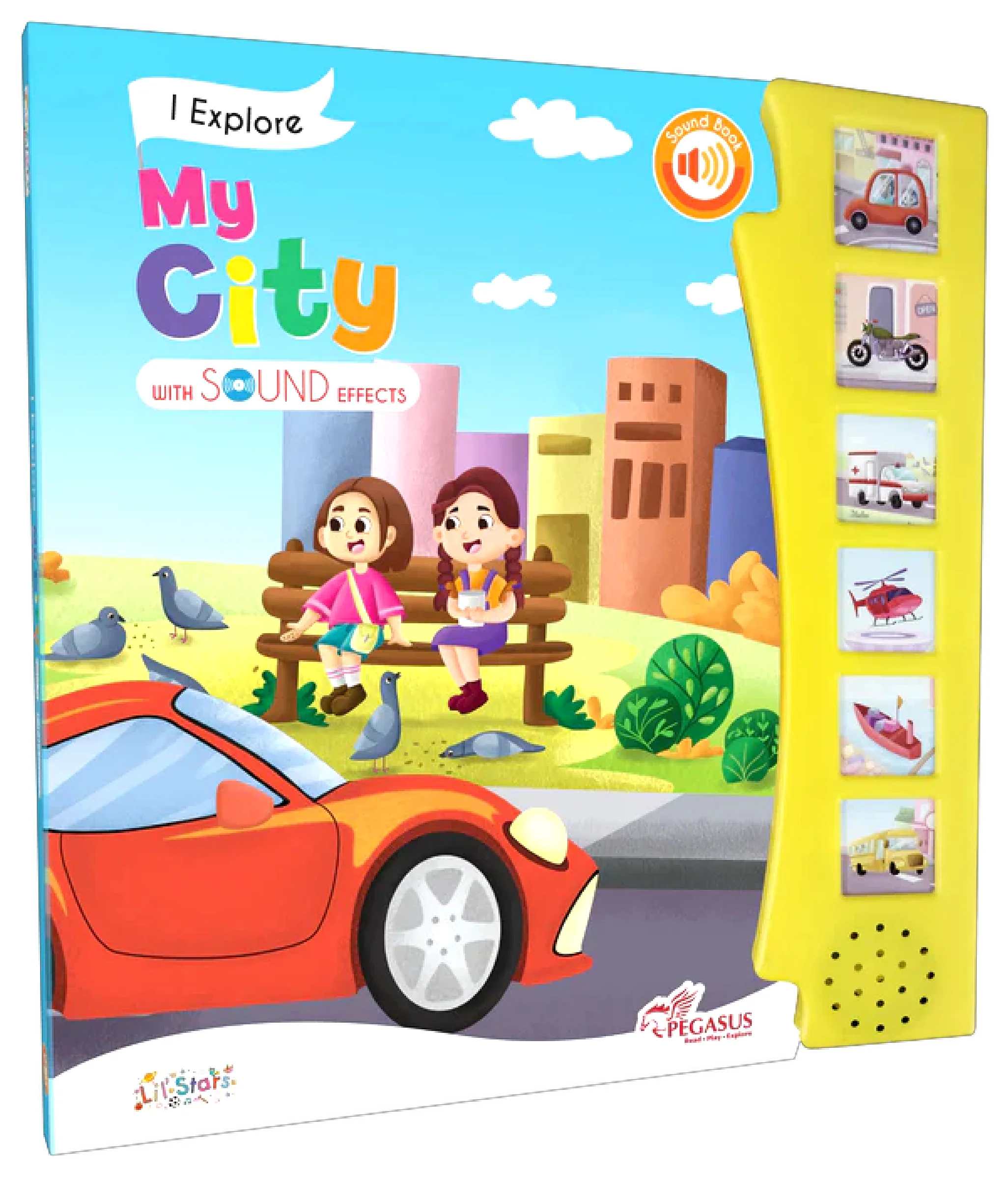 Lil Stars: I Explore My City with Sound Effects