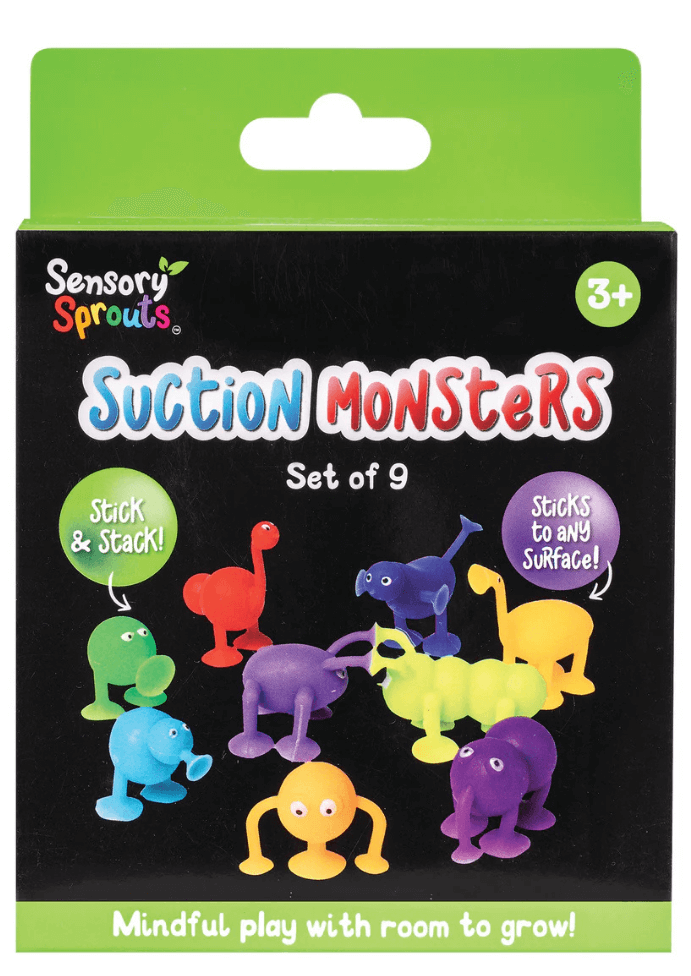 Sensory Sprouts: Suction Monsters Set of 9