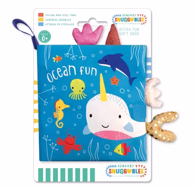 Sensory Snuggables: Ocean Fun Soft Book