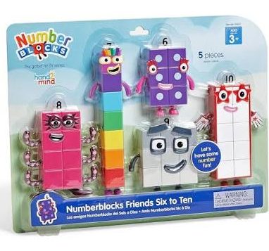 NumberBlocks: Friends Six to Ten