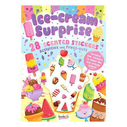 Ice-Cream Surprise 28 Scented Stickers Activities and Press-outs