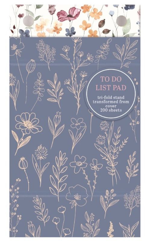 Stat: To Do List Pad Wild Bloom