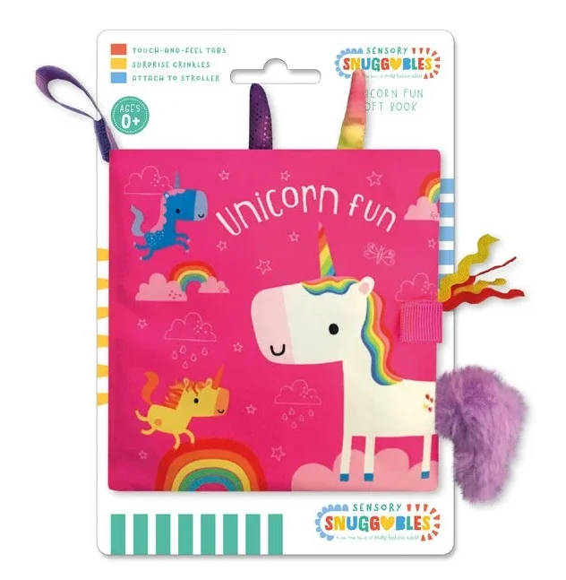 Sensory Snuggables: Unicorn Fun Soft Book