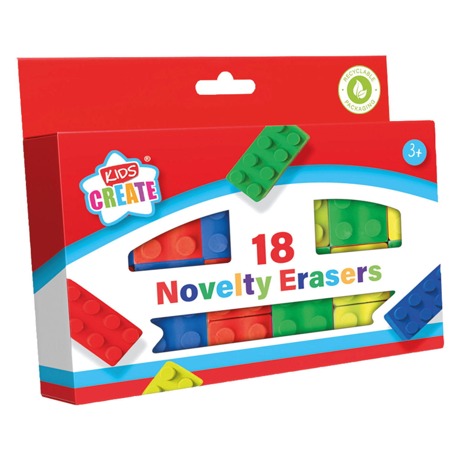 Kids Create: 18 Novelty Erasers