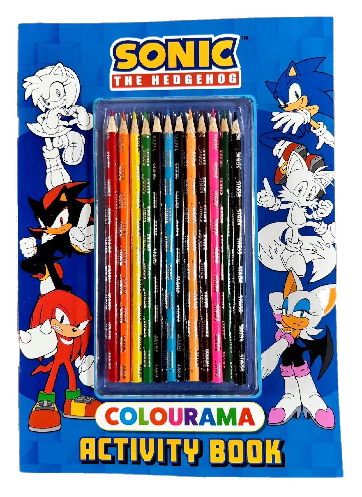 Sonic The HedgeHog Colourama Activity Book
