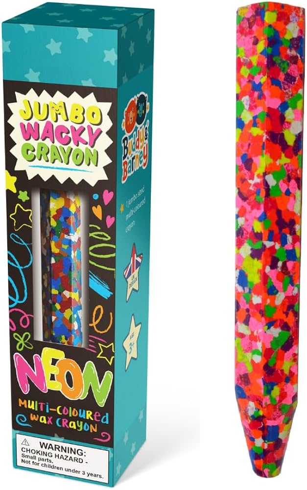 Buddy & Barney: NEON Jumbo Wacky Crayon