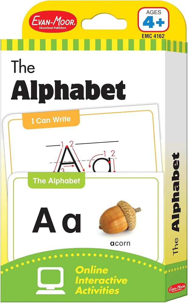 Evan-Moor: The Alphabet Flashcards