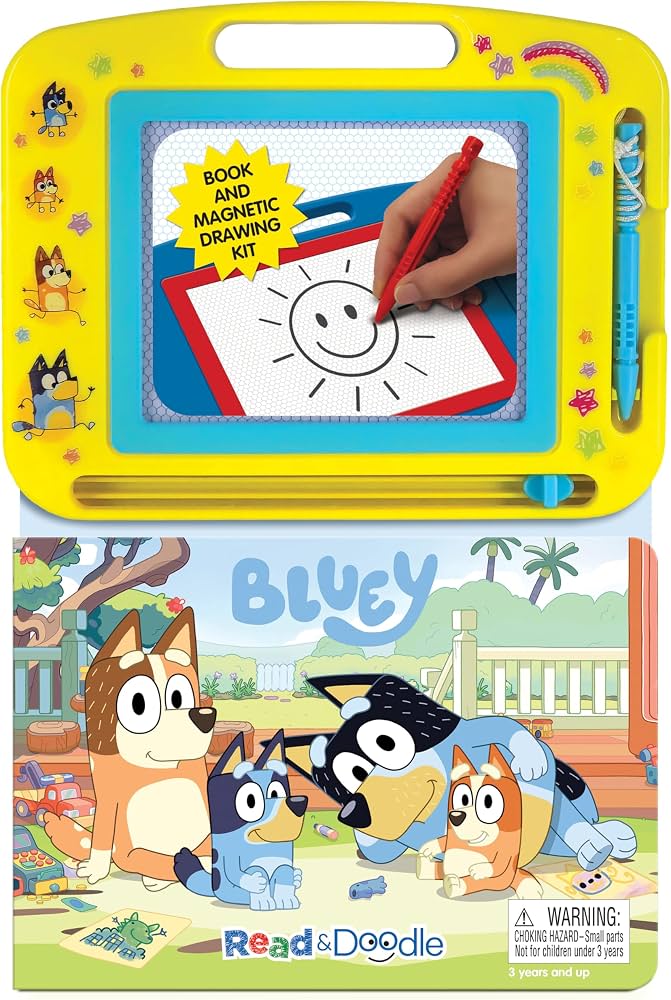 Learning Series: Bluey Read & Doodle