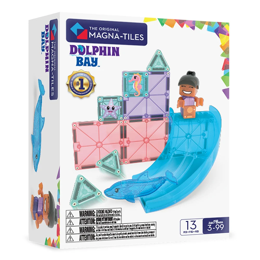 The Original Magna-Tiles Dolphin Bay 13 pcs
