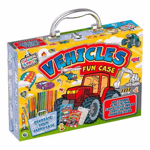 Colour & Carry: Vehicles Fun Case