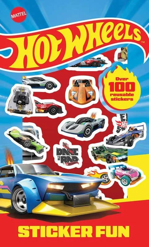 Hot Wheels Sticker Fun